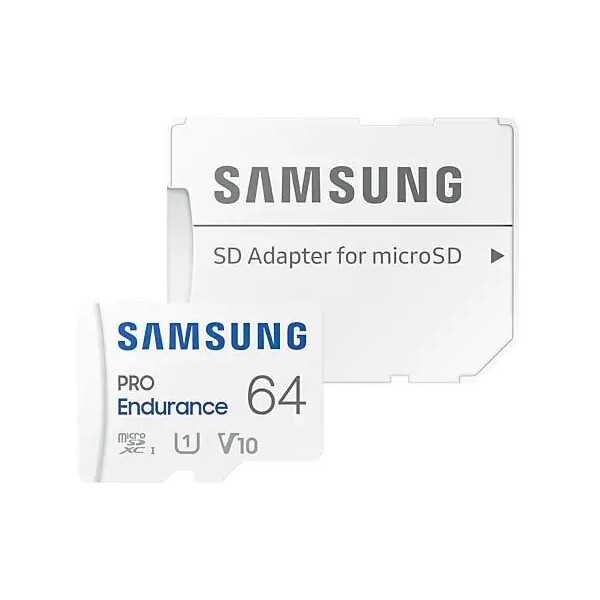 E-shop Samsung micro SDXC 64GB PRO Endurance + SD adaptér