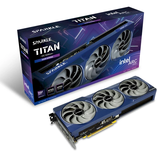 SPARKLE Arc B580 TITAN OC 12GB GDDR6 - Grafické karty - Obrázok BALE000L01
