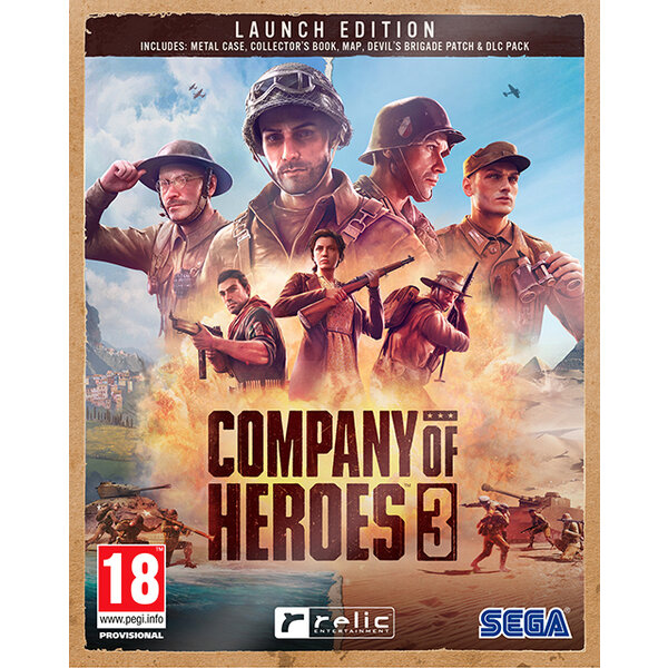 E-shop Company of Heroes 3 Launch Edition Metal Case (PC)