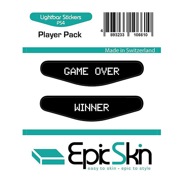 E-shop Lightbar Stickers Player Pack