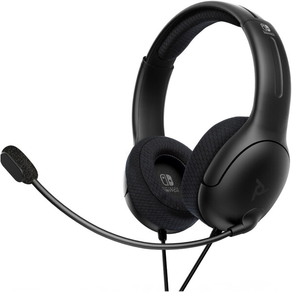 E-shop PDP Wired Stereo Gaming Headset LVL40 Black (Switch)