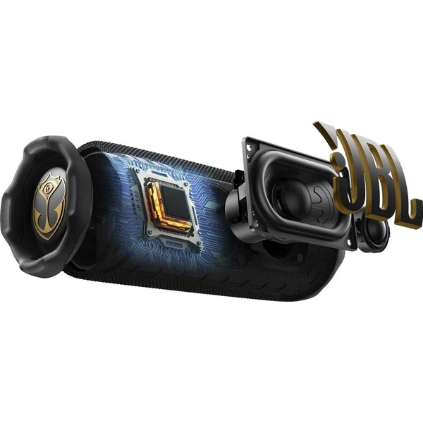 JBL Flip 7 Tomorrowland Edition čierny/zlatý - Reproduktory - Obrázok BQ2E000K01