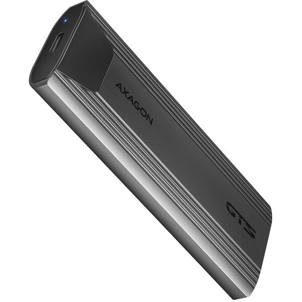 E-shop AXAGON EEM2-GTSA, USB-C 3.2 Gen 2 - M.2 NVMe SSD kovový THIN box, bezskrutkový