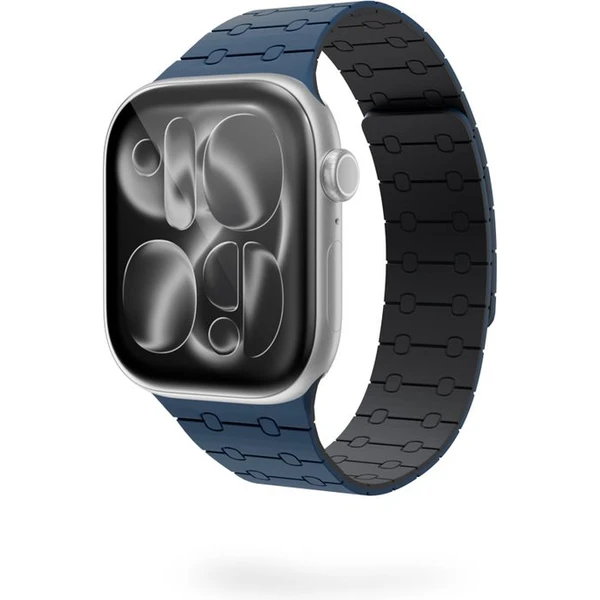 Epico Magnetic+ silikónový remienok pre Apple Watch 42/41/40/38mm modrý - Remienky - Obrázok C0SJ000K01