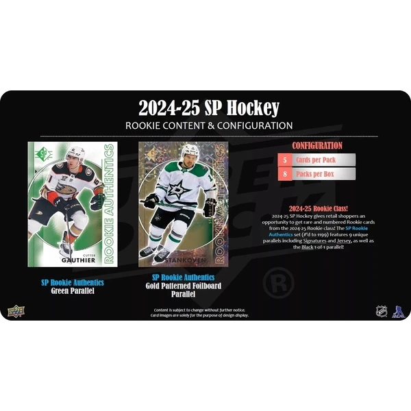 Hokejové karty 2024-25 Upper Deck SP Hockey Blaster Box - Hokejové karty - Obrázok C23D000O01