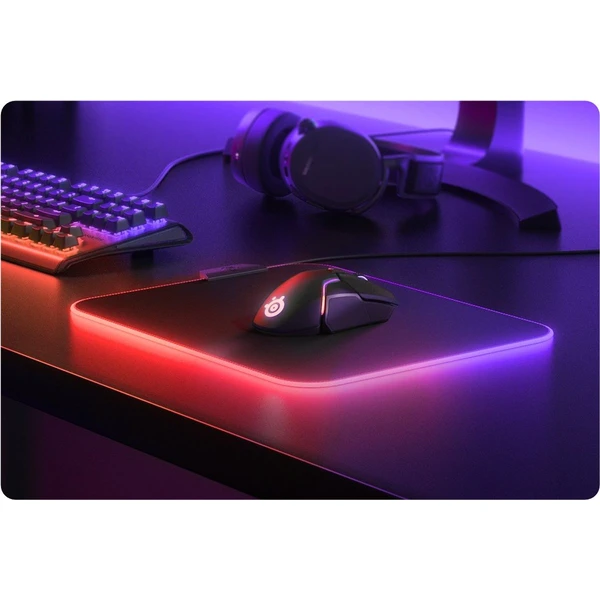 SteelSeries QcK Prism Cloth Medium čierna - Podložky - Obrázok C2SY000501