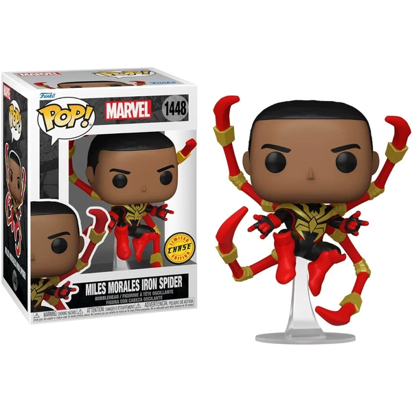 Funko POP! #1448 Marvel: Spider-Man Comics - Miles Morales Iron Spider (Šanca na chase) - Funko POP! - Obrázok C2YB000K01