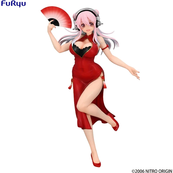 Soška Furyu Super Sonico: Trio-Try-IT - Super Sonico (China Dress) 21 cm - Sochy a sošky - Obrázok C56D000P01