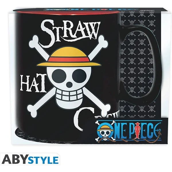 Hrnček One Piece - Luffy & Skull 460 ml - Hrnčeky - Obrázok C654G00101