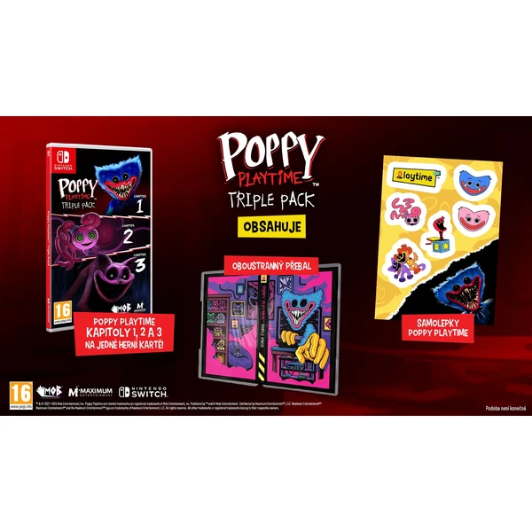 Poppy Playtime Triple Pack (Switch) - Hry na Nintendo Switch - Obrázok C6LC000J01