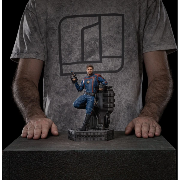 Soška Iron Studios Art Scale 1/10 Marvel: Guardians of the Galaxy 3 - Star-Lord 19,8 cm - Sochy a sošky - Obrázok C8RA000J01