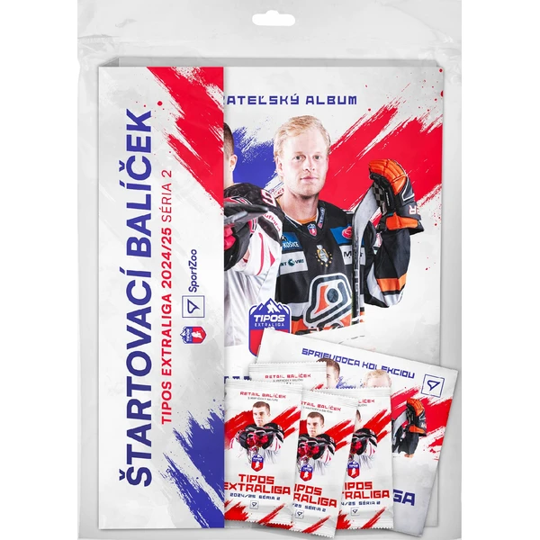 Hokejové karty SportZoo Tipos Extraliga 2024/25 - 2. séria - Štartovací balíček - Hokejové karty - Hlavný obrázok