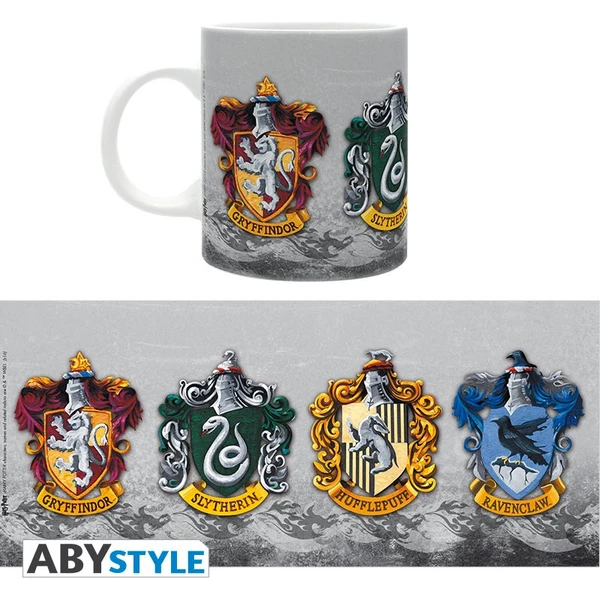 Hrnček Harry Potter - The 4 Houses 320 ml - Hrnčeky - Obrázok CH2L300401