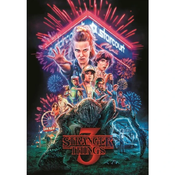Stranger Things Puzzle Stranger Things 3 (1000 Teile)