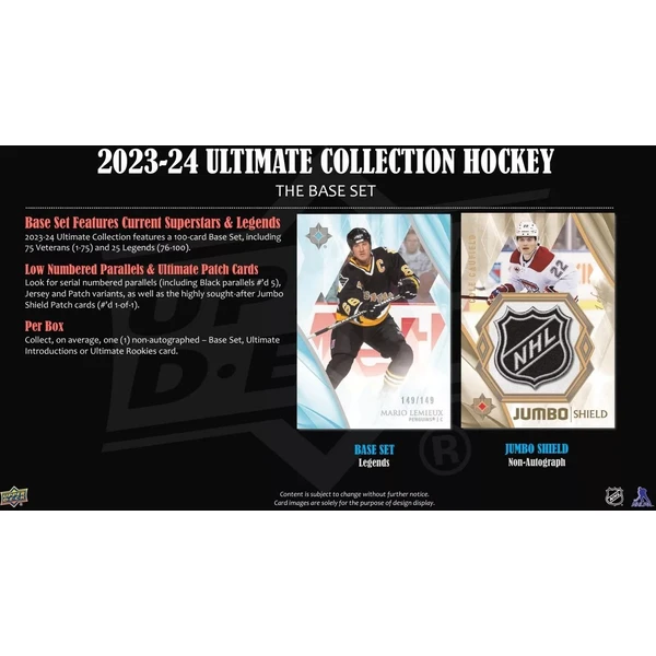 Hokejové karty 2023-24 Upper Deck Ultimate Hockey Hobby Box - Hokejové karty - Obrázok D1MF000J01