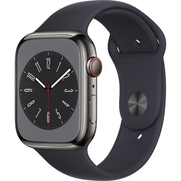 E-shop Apple Watch Series 8 Cellular 45mm oceľ