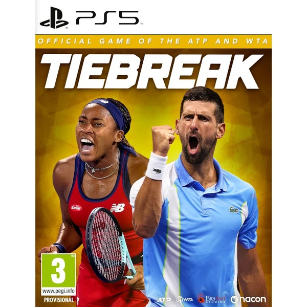 TIEBREAK: Official game of the ATP and WTA (PS5) - Hry na PS5 - Hlavný obrázok