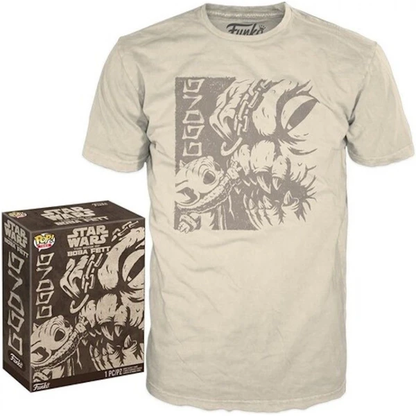 Funko Boxed Tee: Star Wars - Grogu w/Rancor M - Tričká - Hlavný obrázok