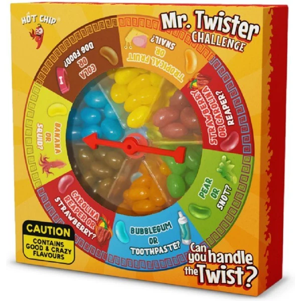 Cukríky Hot-Chip Mr. Twister Roulette 120 g - Potraviny a nápoje - Hlavný obrázok