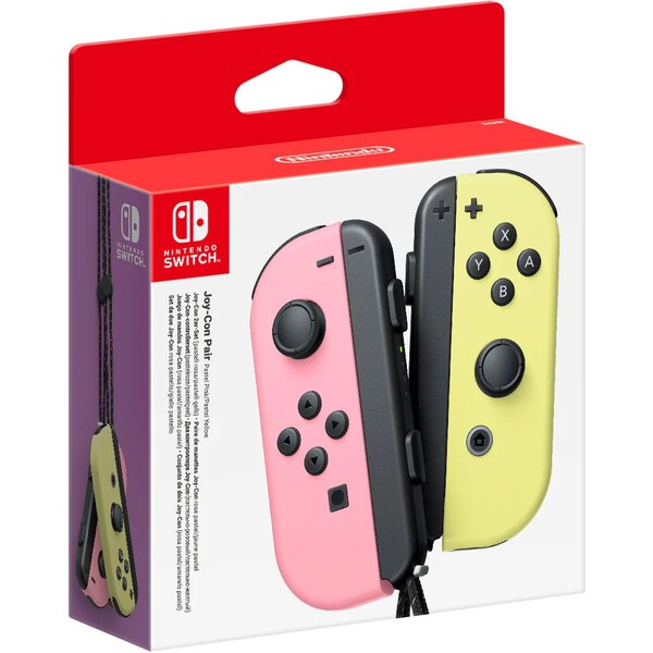 E-shop Nintendo Joy-Con Pair Pastel Pink/Yellow