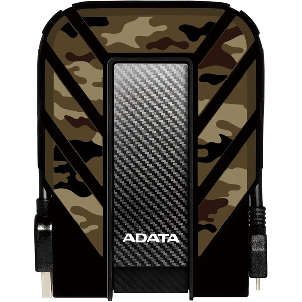 E-shop ADATA Externý HDD 2TB 2,5" USB 3.1 DashDrive Durable HD710M Pro, kamufláž (gumový, nárazu/vode/prach