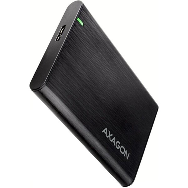E-shop AXAGON EE25-A6M RAW box, čierna