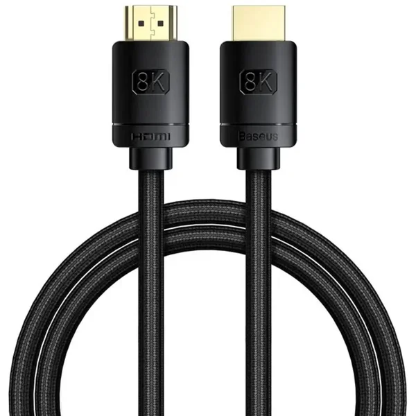Baseus HDMI 2.1 kábel 8K M/M (1m) čierny - Káble - Hlavný obrázok