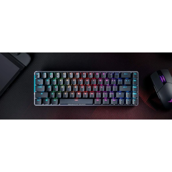 ASUS ROG Falchion bezdrôtová klávesnica US čierna - Klávesnice - Obrázok E0SJ000501