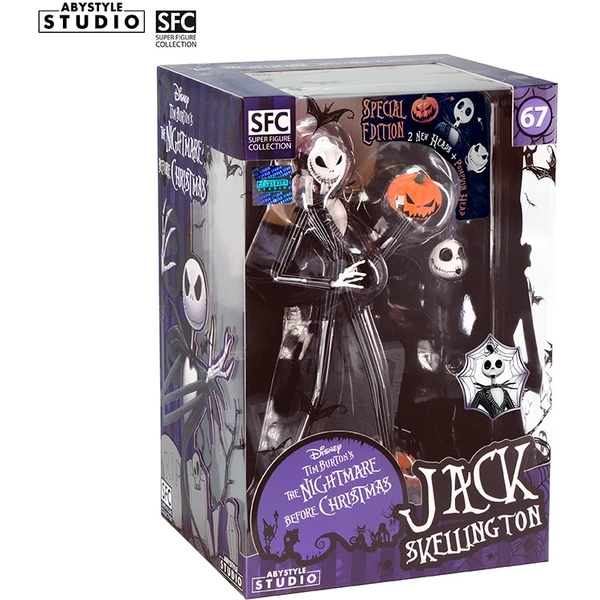 Figúrka ABYstyle Studio The Nightmare Before Christmas - Jack Scary Smiling Face 20 cm - Figúrky - Obrázok E0YB000N01