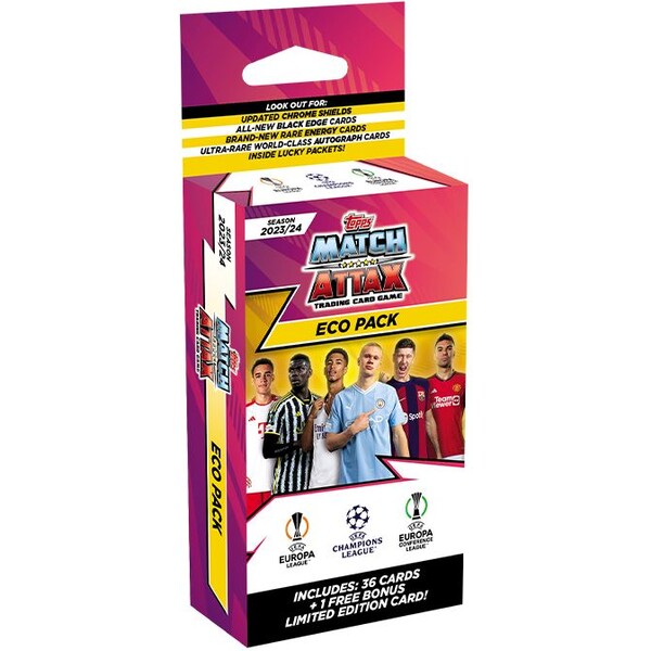 E-shop Futbalové karty Topps UEFA UCL MATCH ATTAX 23/24 - Eco pack