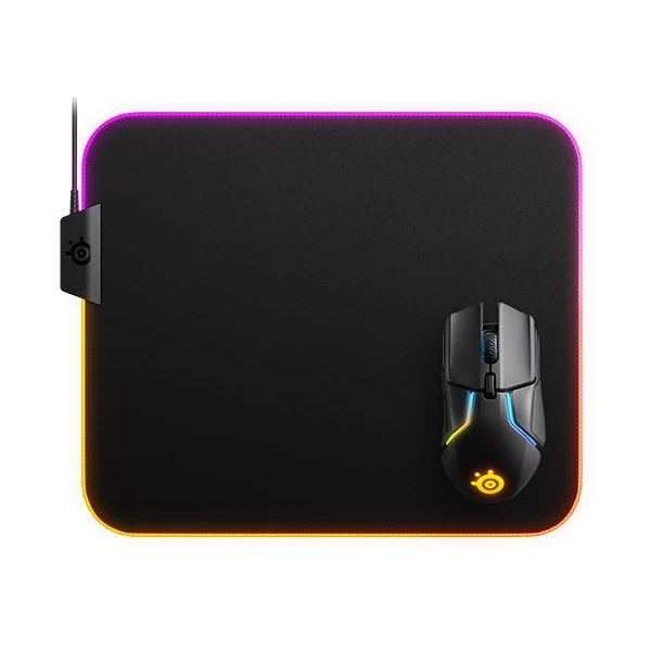 SteelSeries QcK Prism Cloth Medium čierna - Podložky - Hlavný obrázok