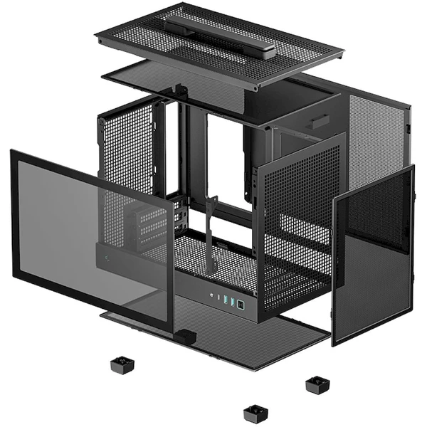 DEEPCOOL CH160 čierna - Počítačové skrine - Obrázok E2V8000K01