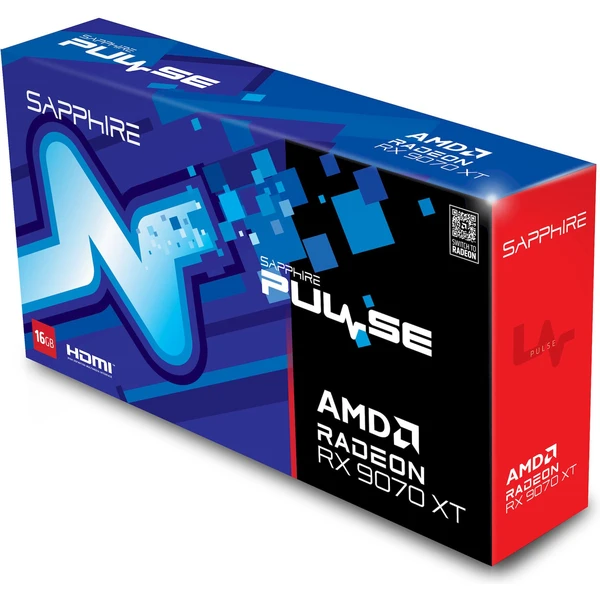 Sapphire PULSE AMD Radeon RX 9070 XT GAMING 16GB - Grafické karty - Obrázok E4LE000L01