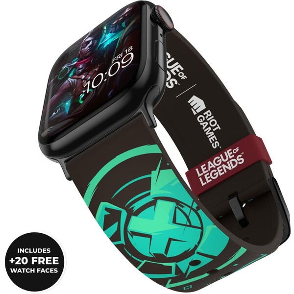 E-shop Moby Fox League of Legends - Ekko remienok pre Apple Watch (38/40/42/44 mm) a chytré hodinky (22 mm)