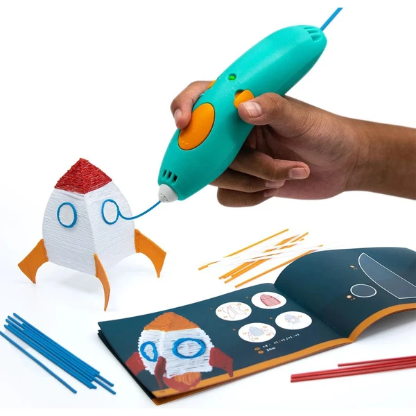 3Doodler 3D Pero Start+ Bundle + 147 náplní, 12 šablón, 9 kariet aktivít, podložka - 3D Perá - Obrázok E79F000J01