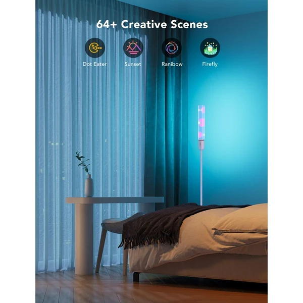 Govee Cylinder Smart RGBICWW LED Lampa - Inteligentné osvetlenie - Obrázok EAH4000J01