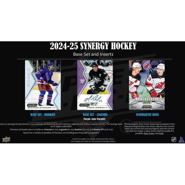 Hokejové karty 2024-25 Upper Deck Synergy Hockey Hobby Box - Hokejové karty - Obrázok EENB000P01