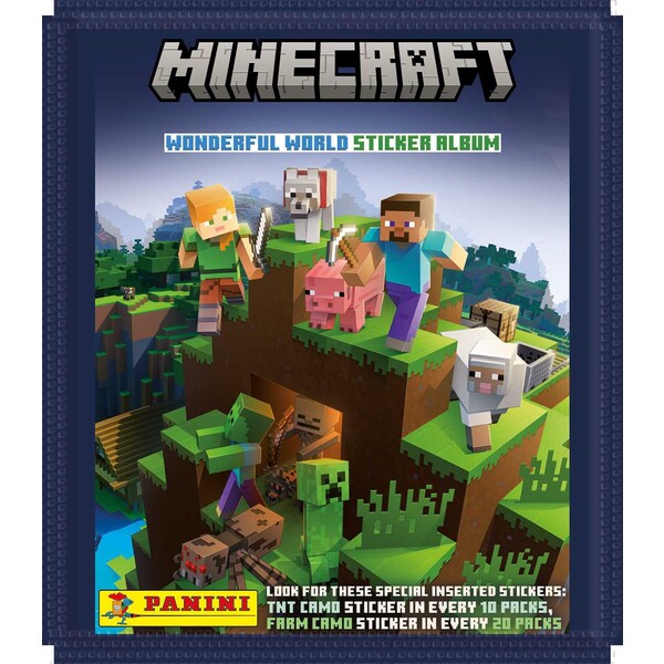 E-shop Panini Minecraft 2 - samolepky