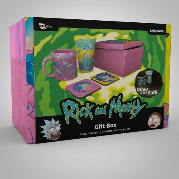 COMBO!!! Set Rick and Morty Solid Iron Rollade Matching Grinder in 4