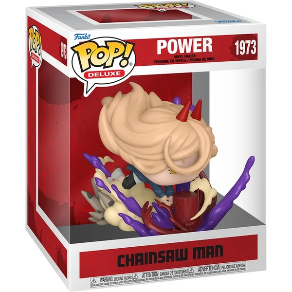 Funko POP! #1973 Deluxe: Chainsaw Man - Power (Blood Mallet) - Funko POP! - Obrázok EO0J000K01