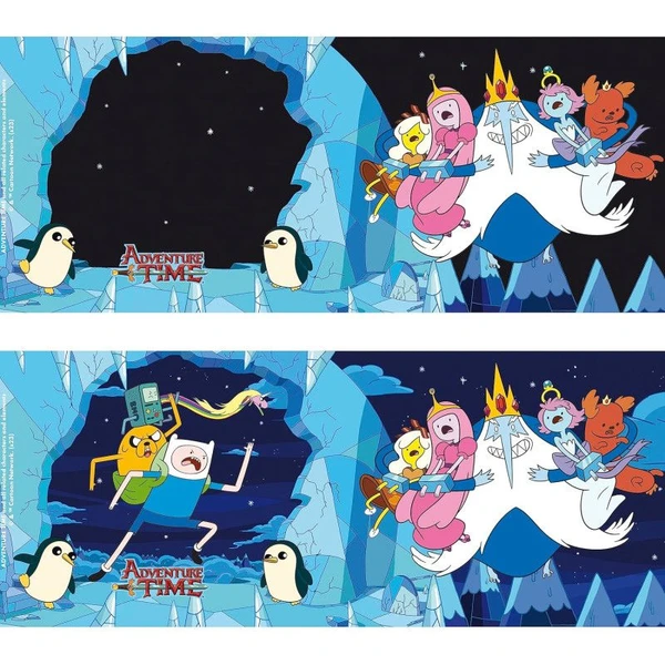 Hrnček Adventure Time - Ice King & Princesses 460 ml - Hrnčeky - Obrázok F130000J01