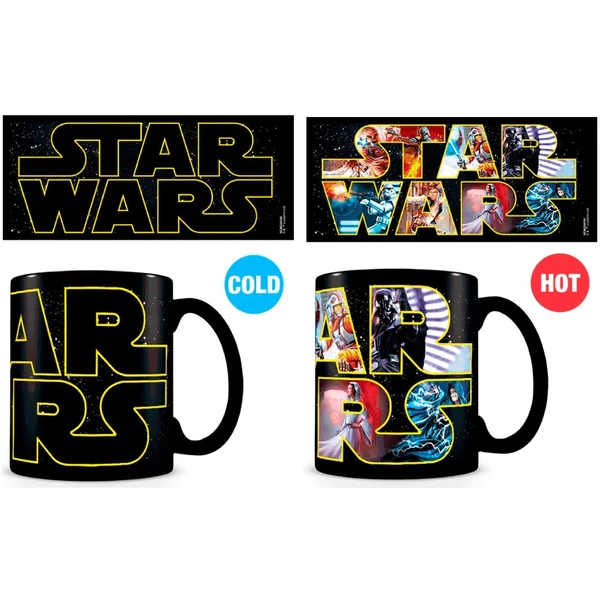 Hrnček Star Wars - Logo (meniaci sa motív) 315 ml - Hrnčeky - Obrázok F230000J01