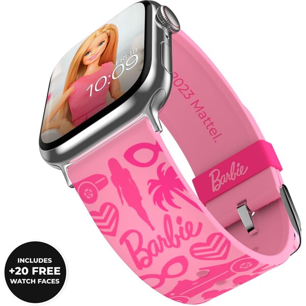 E-shop Moby Fox Barbie - Pink Classic remienok pre Apple Watch (38/40/42/44 mm) a chytré hodinky (22 mm)