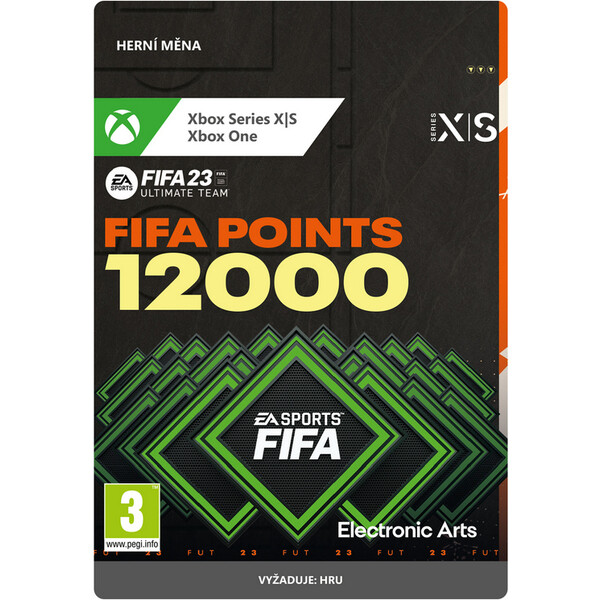 E-shop FIFA 23 Ultimate team - FIFA Points 12000 (Xbox One/Xbox Series) (SK)