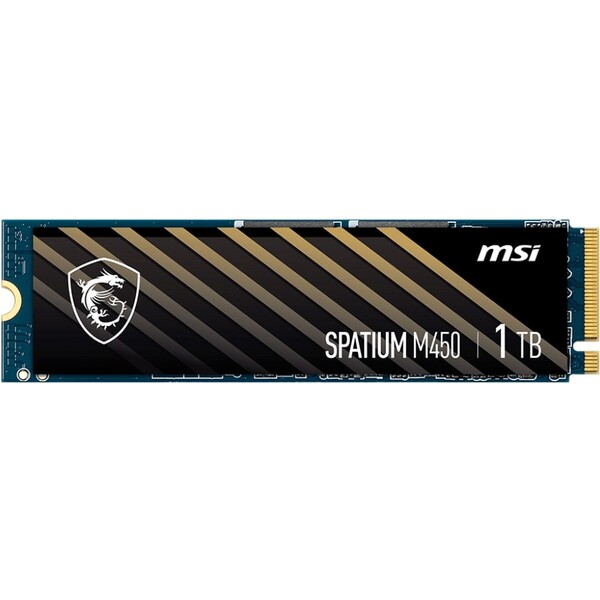 MSI SSD SPATIUM M450, 1TB, PCIe 4.0 NVMe M.2