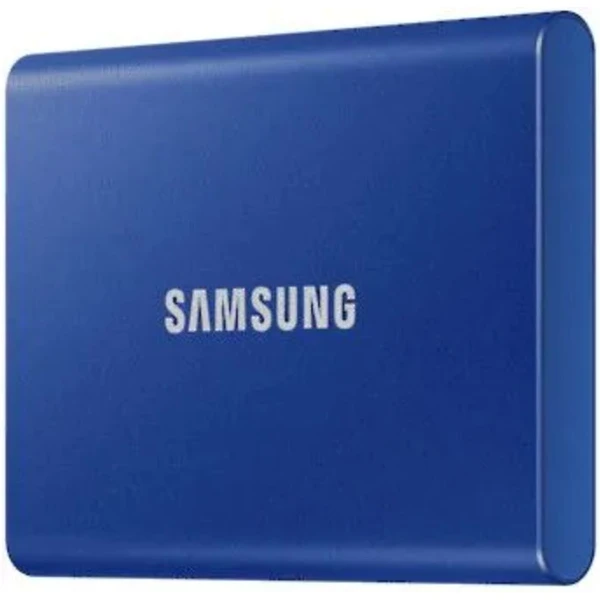 Samsung Portable SSD T7 500GB modrý - SSD - Obrázok FAU7500301