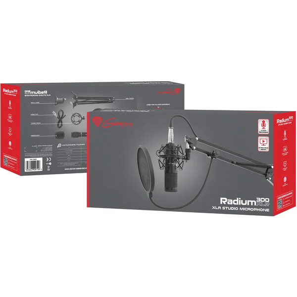 Genesis Radium 300 XLR - Mikrofóny - Obrázok FCG1100501