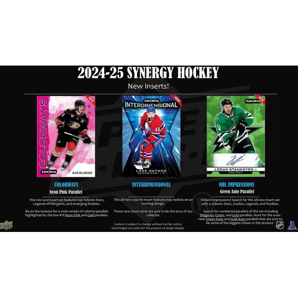 Hokejové karty 2024-25 Upper Deck Synergy Hockey Hobby Box - Hokejové karty - Obrázok FENB000P01