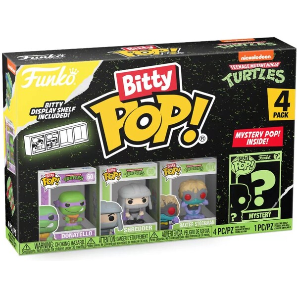 E-shop Funko Bitty POP! TMNT- Donatello 4 pack