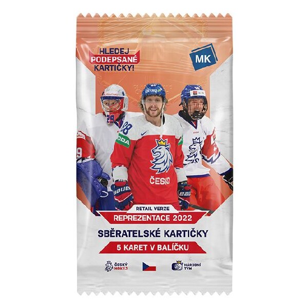 E-shop Hokejové karty MK Národnej Tím Retail balíček 2022